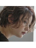 ふんわりショートパーマ【apish長谷川祐三】