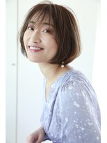 エクリボンヌ(equri bonne)&nbsp;艶のある、上品カジュアルなボブ