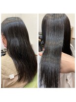 ヘアーグラン(Hair Gran.)&nbsp;縮毛矯正施術例