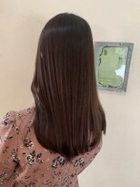 ベルベットヘア 千早店(Velvet hair) シアーブラウン×クァンタムカラー　【福岡 聖容】