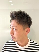 ザバーバー 東京(THE BARBER) ビジネス7:3ツーブロックパーマスタイル