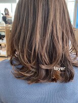 23年冬 ミディアムレイヤーの髪型 ヘアアレンジ 人気順 ホットペッパービューティー ヘアスタイル ヘアカタログ