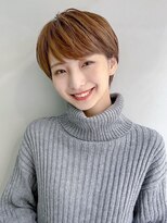 オーブ ヘアー ルーク 室蘭店(AUBE HAIR luke) 20代・30代_小顔が叶う丸みショート