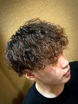 ヒロギンザバーバーショップ 大宮店(HIRO GINZA BARBER SHOP)&nbsp;ツイストスパイラルパーマ　大宮