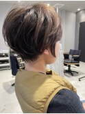 癖毛 ショートカット