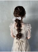 2022SS/ hairmakeWILLOW　編みおろし02