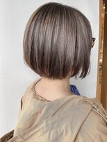 モリオフロムロンドン 原宿本店(morio from London)&nbsp;【morio原宿】シークレットハイライト　ボブ