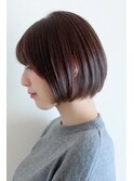 似合わせカットツートンカラーくびれヘアアースカラー