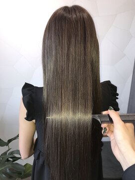 リンク(LinQ) グレージュハイライト/髪質改善/髪質改善トリートメント/東浦和