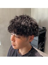 メンズヘアースパイス 本庄(Mens Hair SPICE)&nbsp;波巻きマッシュ