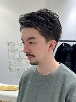 ネオリーブウリ 二子玉川店(Neolive uri) 波巻きハイライトマッシュパーマウルフ