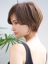 エインアンリー 表参道(AIN.ANLY.) 前髪なしショート ブラウンカラー AIN.表参道 小田恭平