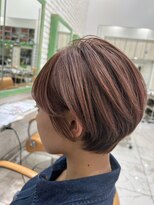 ウェル アアルト 海老名ビナウォーク店 ピンクベージュショート