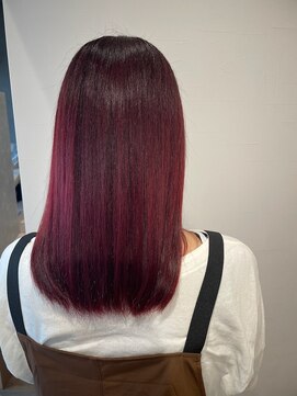 アムアム(amu_amu) 透明感抜群外国人風カラー★カット＋イルミナカラー＋うる艶TR