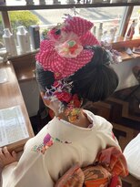 ヘアーアンドメイクアップモパ&nbsp;七五三ヘア