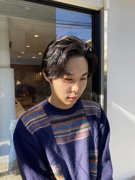 ニカ 溝の口(NICA) メンズラフセンターパート【NICA溝の口店】