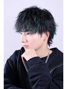 リップスヘアー 梅田(LIPPS hair) グリーン