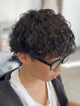 ザコーストバイネオリーブ 辻堂店(The coast by neolive) 波巻きスパイラルメンズマッシュツイストパーマ辻堂