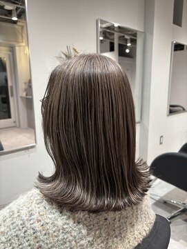 ハーツ 船橋(HEARTS) アンブレラカラーで作る白髪ぼかしカラー【船橋/白髪ぼかし】