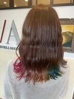 アース 鹿児島天文館店(HAIR&MAKE EARTH)&nbsp;ユニコーンカラー！