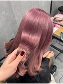 【発色◎】艶感ピンクベージュ