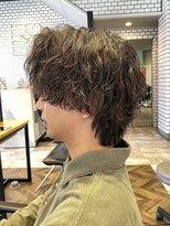 ステレオ ヘアデザイン 安城店(STEREO HAIR DESIGN) ウルフ×波巻き（5月）