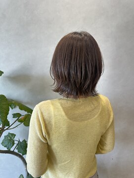 ゴートファクトリー(G.O.A.T factory) オリーブベージュ×外ハネロブ