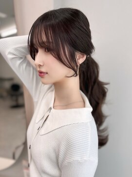 リッカ(LICCA) 【LICCA古賀愛】チョコレートカラー/天神/顔まわりカット