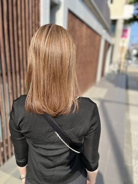 グランツヘアー(Glanz hair) 白髪ぼかしハイライト