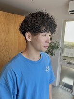 リノア 鵠沼海岸(LINOA)&nbsp;スパイラルパーマ/メンズパーマ/波巻き/フェード/ツイスト