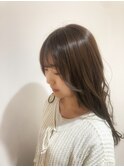 マットブラウン×レイヤーカット☆【中村隆寛】