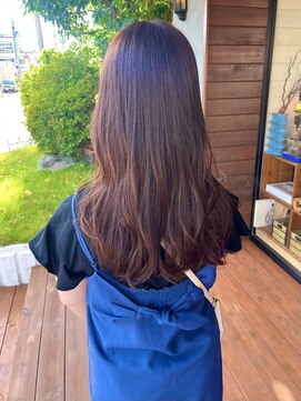 ヘア プロデュース キュオン(hair produce CUEON.) pink brown