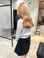 セントラル 三宮店(central)&nbsp;ミルクティーベージュ/韓国/髪質改善/ダブルカラー/ブリーチ