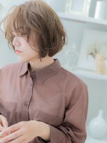 モッズヘア 越谷(mod's hair) ■フレンチカジュアルオンブレくせ毛風ボブ52-2越谷20代30代40代