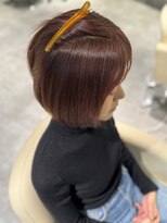 レヴリー(reverie)&nbsp;白髪ぼかしハイライトカラー暖色系カラー髪質改善カラー40代50代