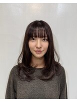 フリー(FREEY)&nbsp;チョコレートブラウン　レイヤーカット