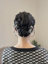 ヘアサロン エスプリ(hair salon esprit)&nbsp;ふんわりシニヨン/ボブヘアアレンジ