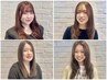 女性担当＊【新導入トリートメント】カット＆カラー＆質感ケア＆spa