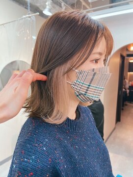 ロウバイレボ 柏(lou by revo) ミディアム/韓国風/レイヤーカット/顔回りカット/柏駅