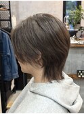 ミディアムウルフ×グレージュ