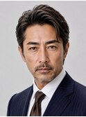 大人のスリックバック・ビジネスショート