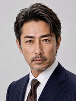 ソレリア(Soleria) 大人のスリックバック・ビジネスショート