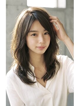 エオン(eon) ロングウェーブ【eon】大人女性、白髪、マイナス6歳