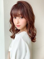 エイミーバイアフロートザガーデン 浦和店(amie by afloat the garden)&nbsp;大人可愛いミディアムレイヤー/フレンチバング【浦和】