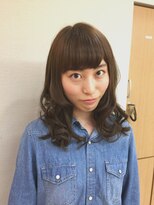 ヘアデザイン ラポール 茨木店(hair design Rapport)&nbsp;小顔に似合わせカット&ナチュラルセミディで愛されヘア