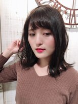 ヘアメイク カン プラスエフ(HAIR MAKE KANN+f) エアリーボブスタイル