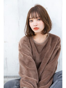 ガーデン ムサシコスギ(GARDEN MUSASHIKOSUGI) 結べるボブ /シースルーバング/テラコッタ/韓国風/ふわミディ