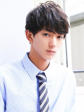 アフロート ディル(AFLOAT D'L) 好感度アップ 簡単1分スタイリング ビジネスマン スーツ