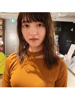 ヘアーエスクールシーユー 枚方T-SITE店(hair S.COEUR×Cu) ラフさがオシャレな激やわらかパーマ