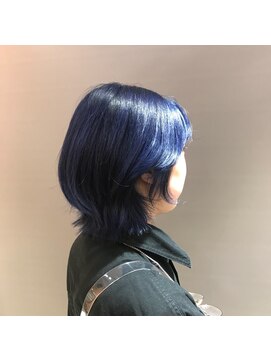 ヒールヘア 堀江店(HEAL HAIR) ネイビーブルー
